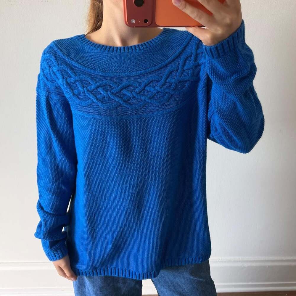 Talbots Women's Blue Jumper
